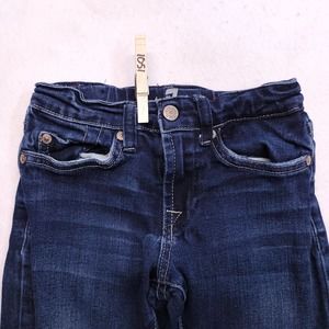 7 For All Mankind Slimmy Denim Medium Wash Jeans Youth Girls Size 5 Blue